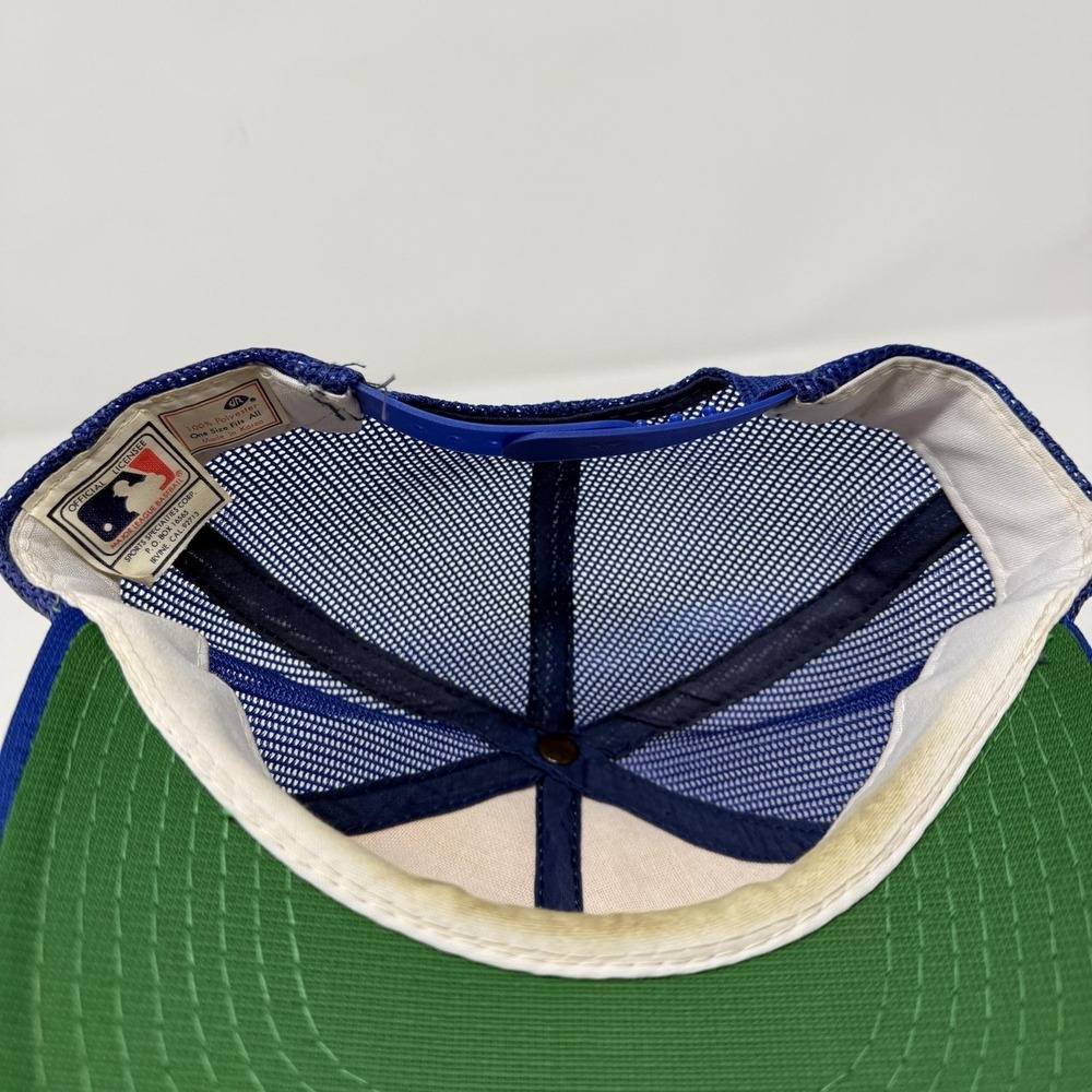 Vintage Milwaukee Brewers Hat Cap Snapback One Size Blue MLB Sports Specialties - Picture 5 of 7